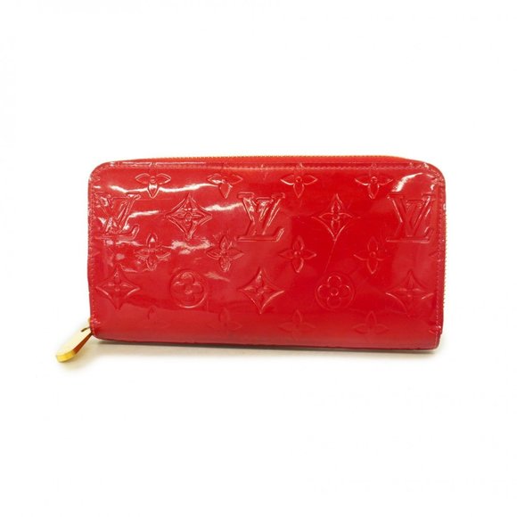 Louis Vuitton Grey Vernis International Long Wallet #3931